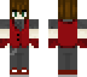 red waistcoat