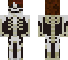 skeleton brown hair