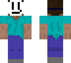 steve, but he has a mask of my mascot, chosen!
