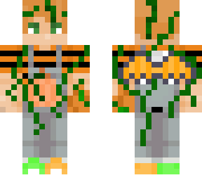 vined pumpkin guy