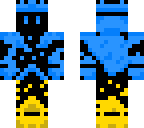 blue and gold