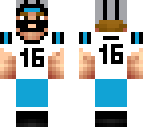 carolina panthers white uniform (combo 3)