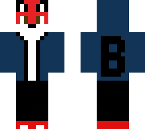 my skin with blue hoodie