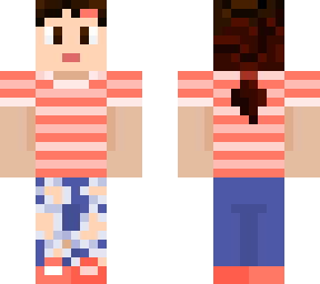 pastel red outfit