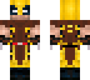 wolverine brown suit