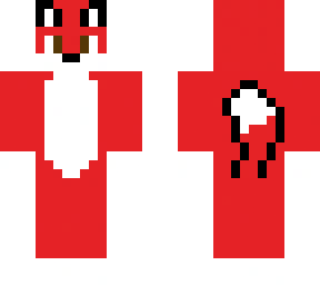 fox without clothes