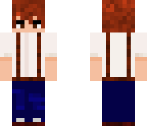 guy with suspenders
