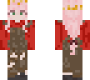pink hair girl