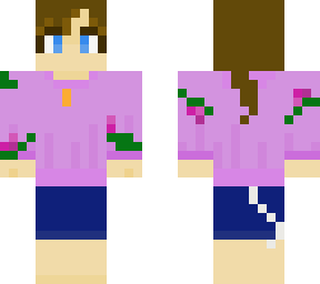 purple therian girl