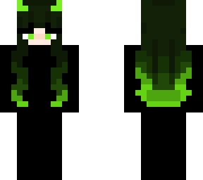 toxic green girl