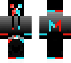 creeper azzurro e rosso