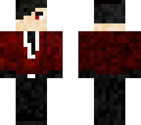 fancy red suit, mr.cold redeyes.