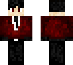 fancy red suit, mr.cold redeyes.
