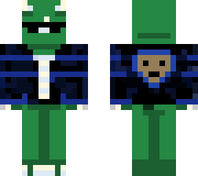 triceratops with jacket (original from pinkiepig)