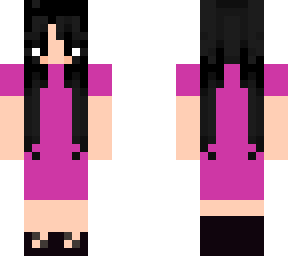 black haired girl