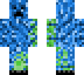 blue corrupted creeper