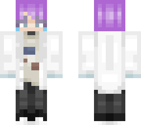 purple lab worker