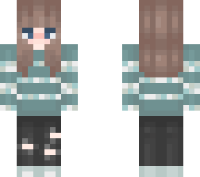 speckled stripes sweater