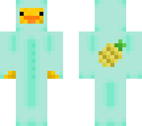 duck in pajamas