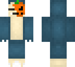 snorlax with pumpkin