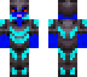blueguy wearing neatherite armour