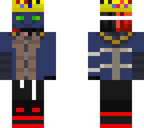 blazemico with a phantom costume