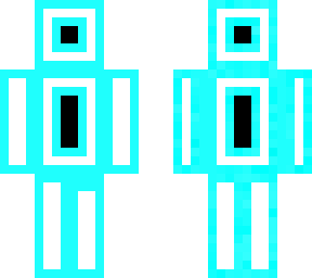 blue guy glow