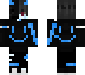 blue hoodie