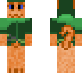 kobold orange w/ green cloak
