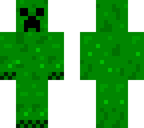 mc dungeons creeper skin