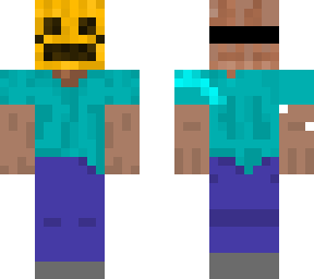 pumpkin mask steve