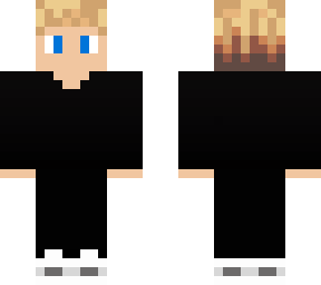 boy skin with black pajamas