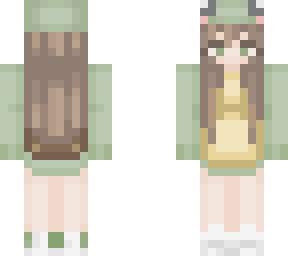 girl with turtle hat and hoodie