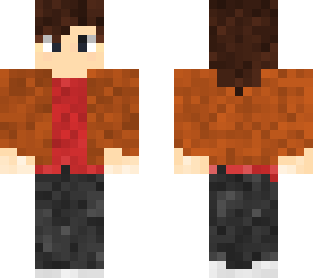 guy with red shirt