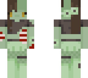 zombie girl skin