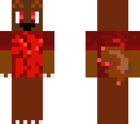 v2 of brown werewolf(w/ tail)