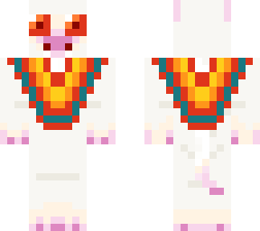 albino fruit bat