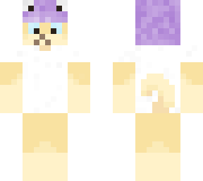 cat eggplant hat shirt