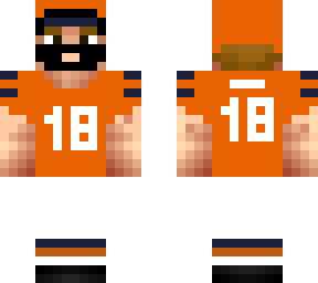chicago bears orange uniform (combo 1)