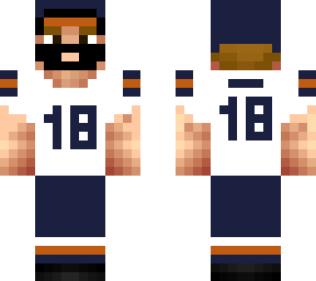 chicago bears white uniform (combo 1)