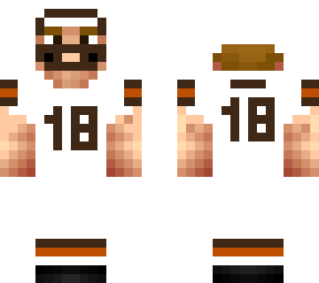 cleveland browns white uniform (combo 2) (white helmet)