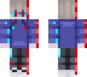 glitch boy red