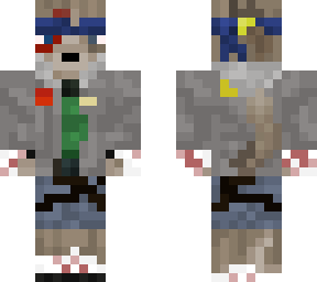 jacket w/ patches