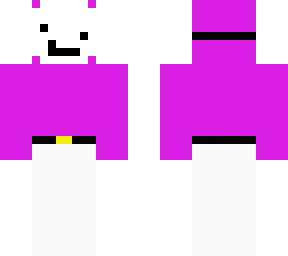 purple man with a mask