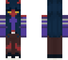 purple sweater