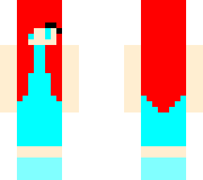 red girl (ice dress)