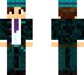 teal/cyan & purple fancy guy (v1)