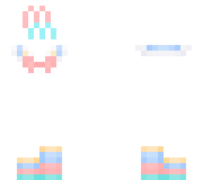 base - unicorn collar & socks - pastel friends