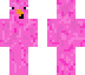 gray and pink flamingo