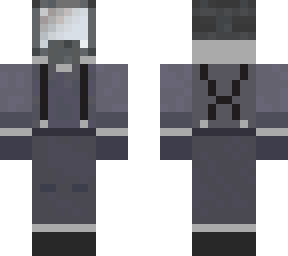 noir gasmask man